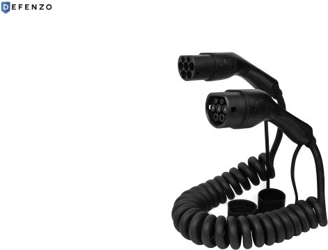 Defenzo Spiro AC22 spiralni polnilni kabel Type 2 10 m