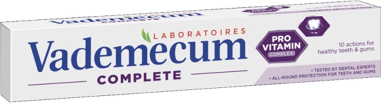 Vademecum ProLine Complete zobna pasta za zobe in dlesni 75 ml