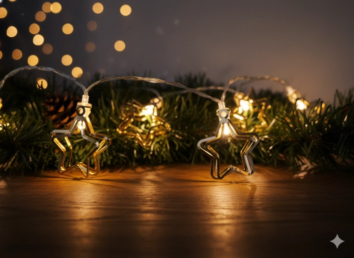 Topla bela svetloba za prijetno atmosfero