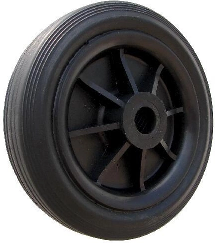 Nadomestno plastično kolesce 160 mm z drsnim ležajem