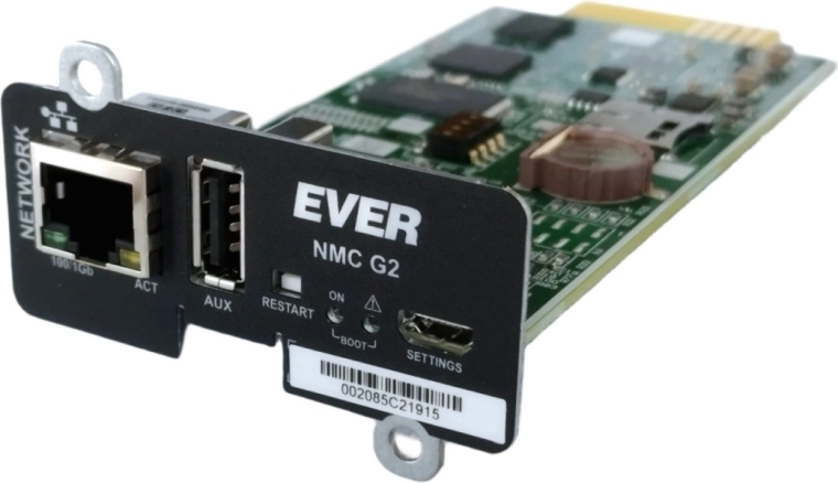 Omrežna kartica NMC G2 za UPS RT Pro 1–3K in RT Plus 6–10K