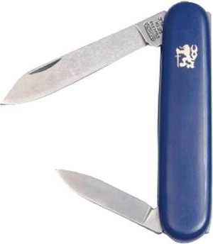 Žepni zložljivi nož iz nerjavnega jekla s plastičnim ročajem