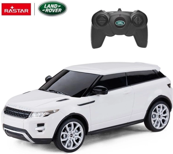 Daljinsko vodeni Range Rover Evoque Rastar v merilu 1:24 – Bela