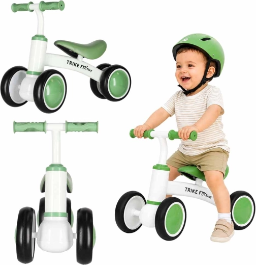 Children's Ride-On Trike Fix Tiny Green