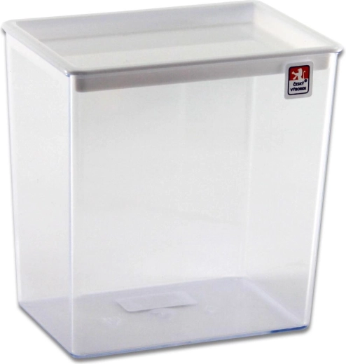 Posoda za razsute živila 1 l – visoka pravokotna, mešanica barv