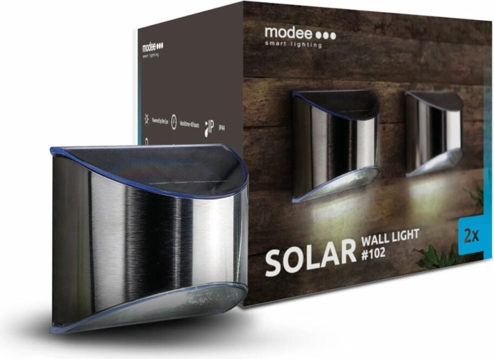 Modee Smart Lighting solarne stenske svetilke 2 kosa