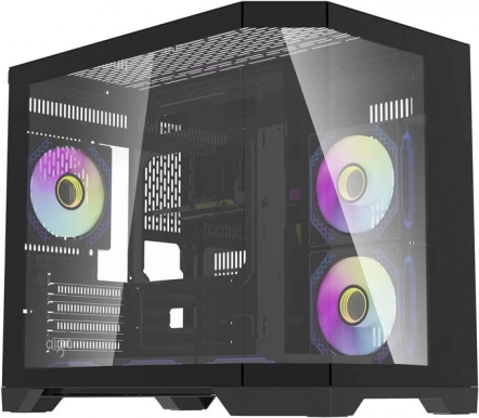 Darkflash igralno ohišje z aRGB ventilatorji