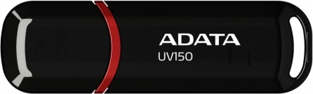 Adata USB pomnilniški ključek DashDrive Value UV150 32 GB USB 3.2 Gen 1 – črna
