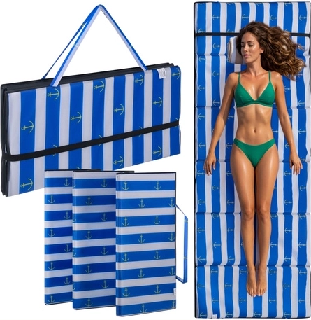 1 cm pene za udobje tudi na kamniti plaži