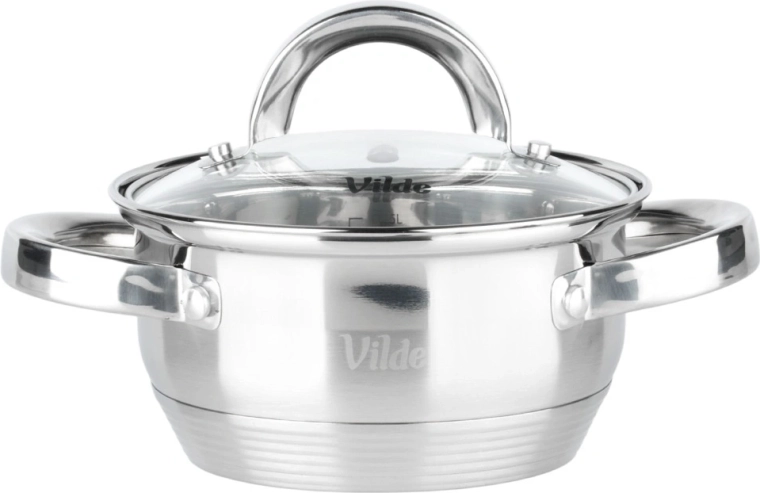 Stekleni pokrov z ventilom za paro