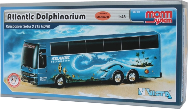 Komplet avtobusa Setra Atlantic Dolphinarium Monti System 50