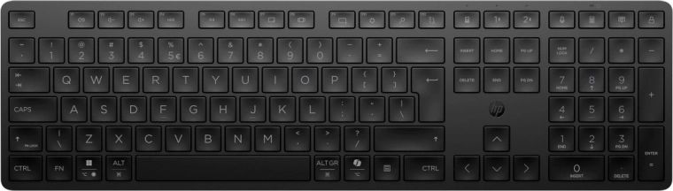 HP 490K večnapravčna brezžična tipkovnica Dual‑Mode
