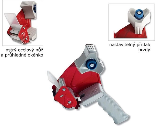 Ročni odvijalnik lepilnega traku CONCORDE 50 mm