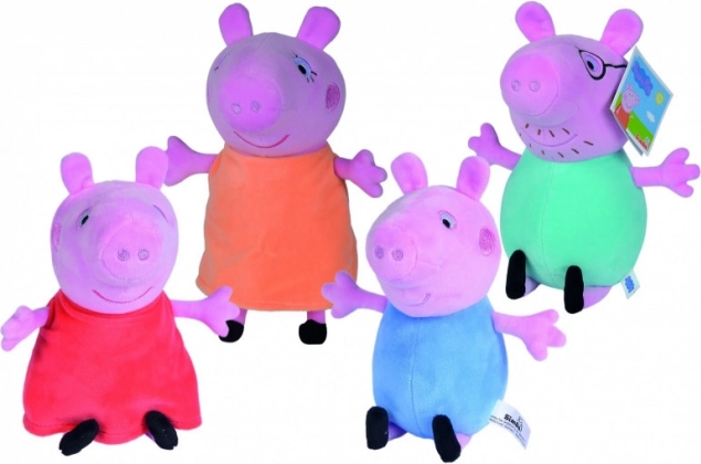 Plišasta figura PRAŠIČKA PEPPA – mix likov 16–20 cm