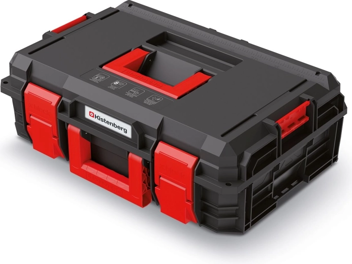 Orodjarna X‑BLOCK PRO, 546 × 380 × 194 mm, črna