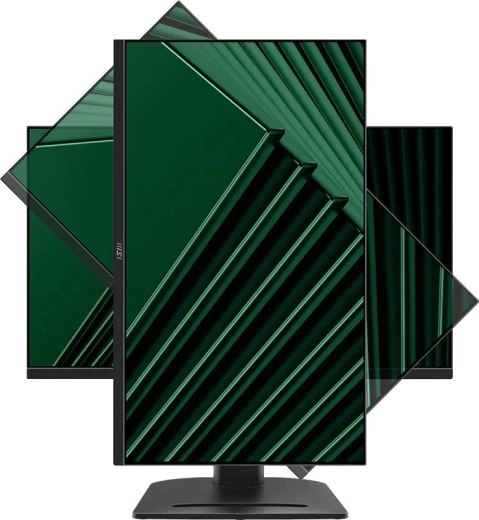 Ergonomsko stojalo z nastavitvijo višine, nagiba, vrtenja in pivota