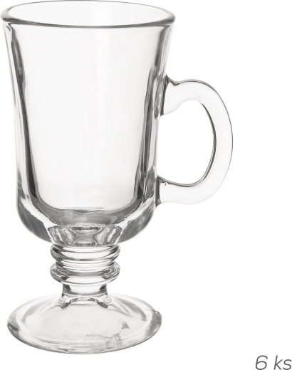 Stekleni lonček Bill 240 ml (6 kosov)