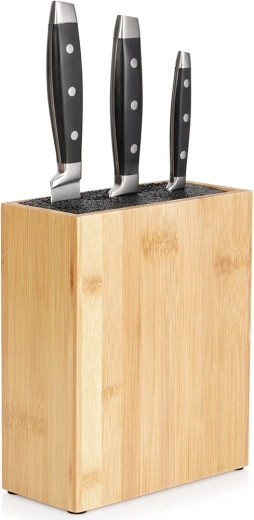 Bambusov blok za nože 19,5 × 9 × 23 cm