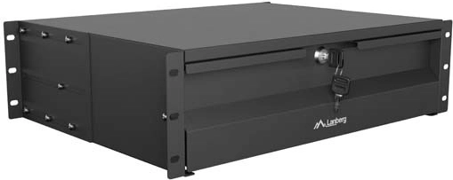 Robustna jeklena konstrukcija za 19" rack