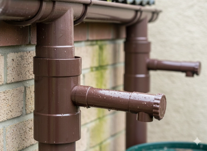 Učinkovit zajem deževnice v sod