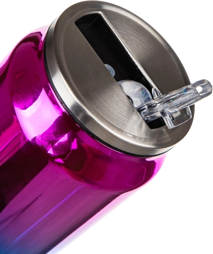 Praktičen pokrov s slamico in tesnilom