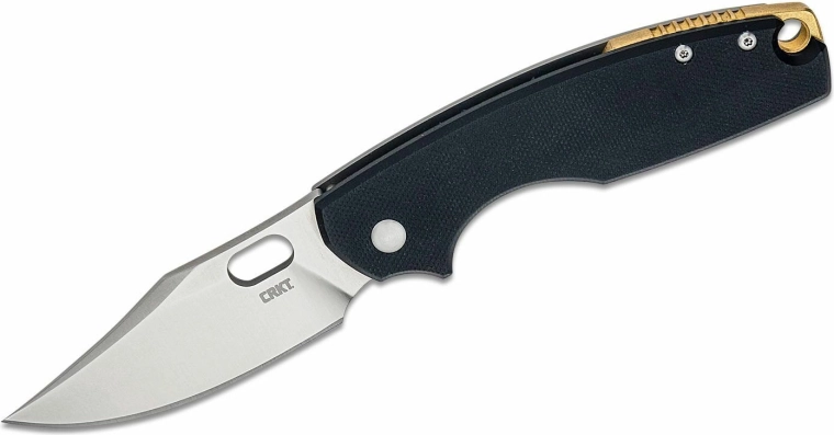 CRKT Pilar IV Black žepni nož 7,9 cm, črn, G10