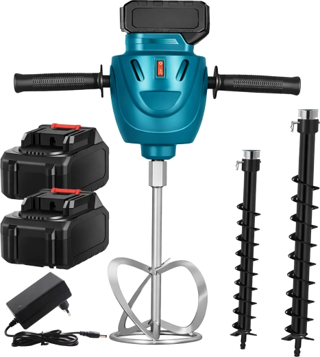 Univerzalno 2 v 1: mešalnik in zemeljski vrtalnik