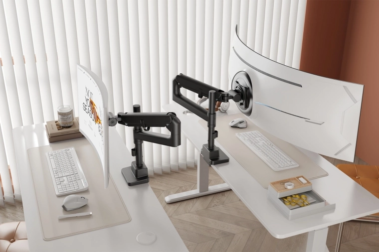 Širok razpon gibanja in ergonomija