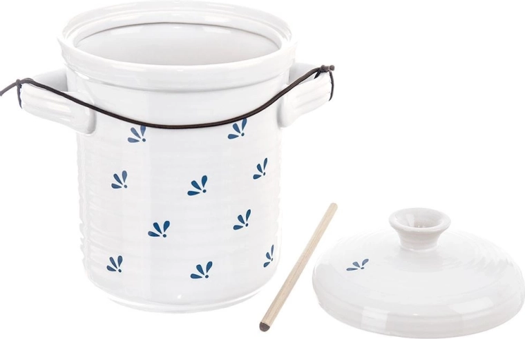 Dvojni pokrov in pritisk za varno fermentacijo