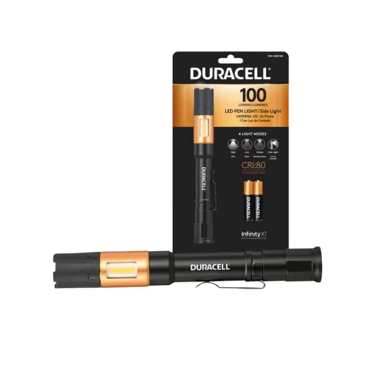 Duracell Pen Light DW100SE žepna svetilka 100 lm, 2× AAA
