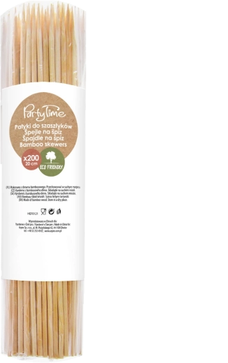 Bambusove palčke za nabodala 20 cm ARPEX (200 kosov)