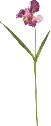 Umetna perunika temno vijolična 95 cm