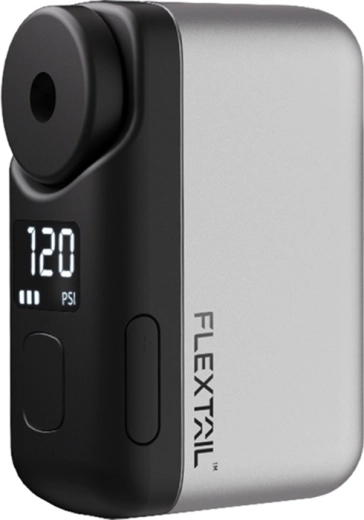 Flextail Tiny Bike Pump Pro prenosna električna kolesarska tlačilka siva