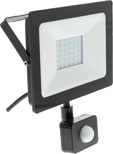 Retlux LED-reflektor 30 W 4000 K s senzorjem PIR