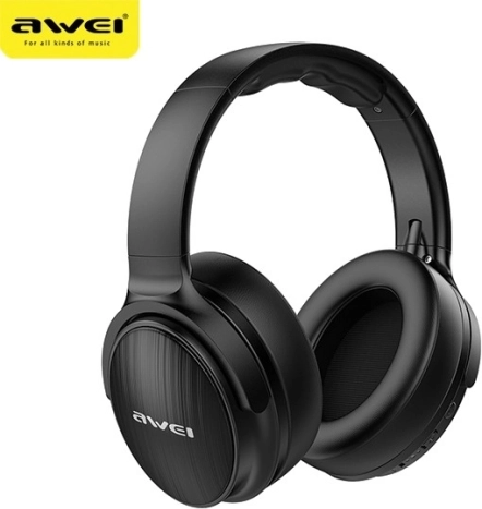 Brezžične slušalke Bluetooth črna