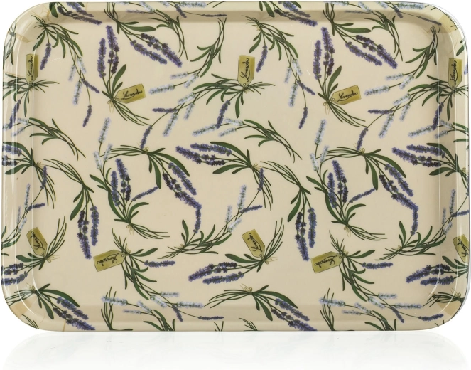LAVENDER melamine tray 30 × 21.5 cm
