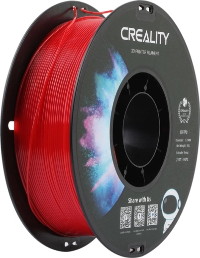 Fleksibilni filament Creality CR-TPU – Rdeča