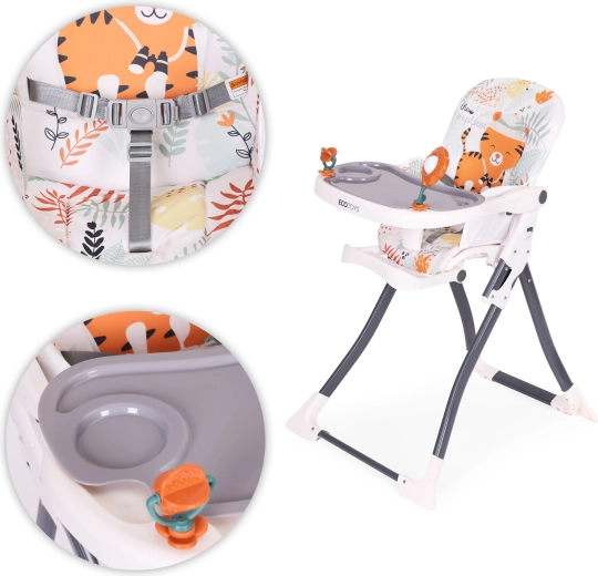 Dvojni pladenj z igračami za zabavno hranjenje