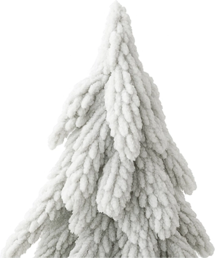 Mehke vejice s snežnim učinkom