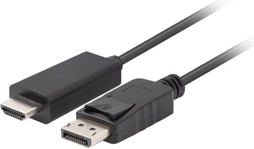Kabel DisplayPort na HDMI, 1 m, črn