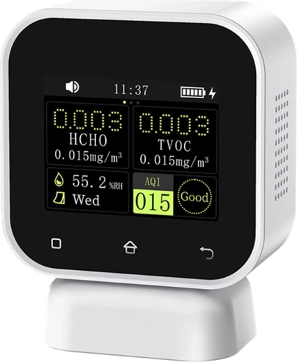 FNIRSI SFD-02 monitor kakovosti notranjega zraka 4 v 1 z zaznavanjem formaldehida