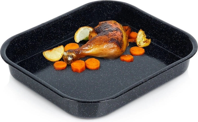 Emajliran pravokoten pekač 29,5 × 25,5 × 4,5 cm, 2,5 l