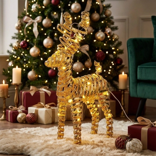 Warm Christmas lighting