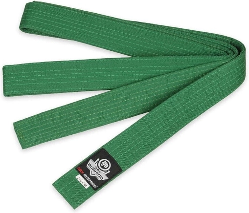 Zeleni pas za kimono DBX Bushido OBI – 260 cm