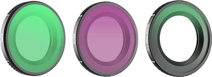 Sunnylife set filtrov 1/4" za DJI Osmo Nano – Black Mist, CPL in ND16