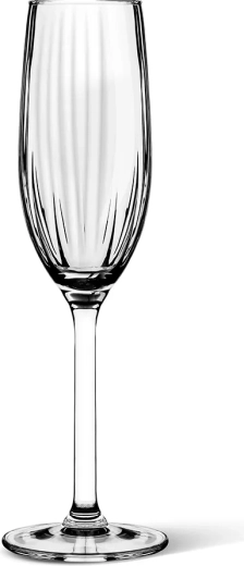 Kozarci za šampanjec Plisse 210 ml, 4 kosi