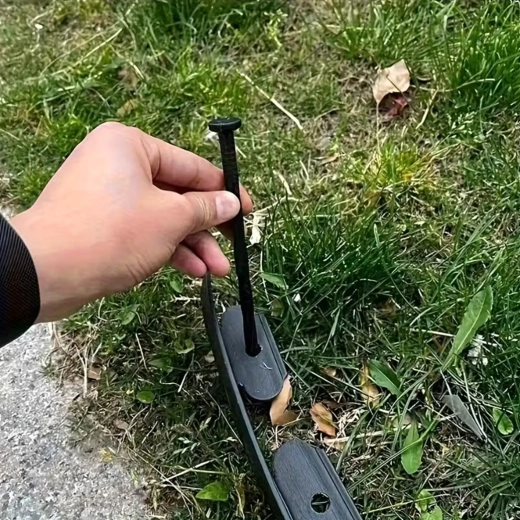 Kladiva in zatiči za vrtni robnik 15 cm, 30 kos