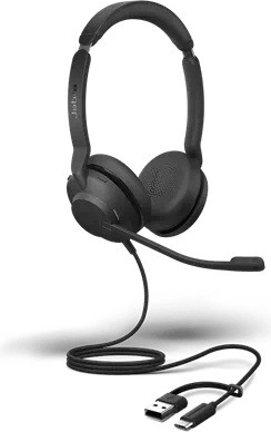 Jabra Evolve2 30 SE stereo naglavni komplet z USB‑A in USB‑C (Microsoft Teams)