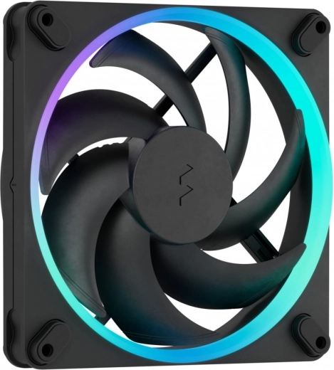 Ventilator Momentum 14 RGB 140 mm črn