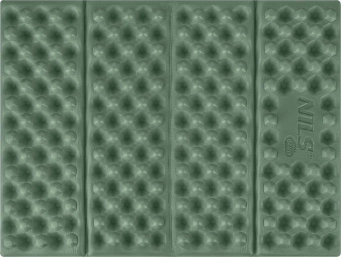 Zložljiv penasti sedež z refleksno plastjo NILS Camp zelen